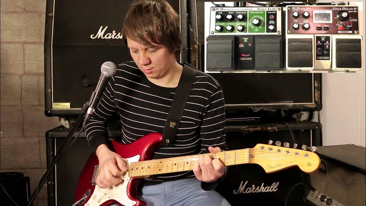 Boss RE20 Space Echo vs DD20 Giga Delay YouTube