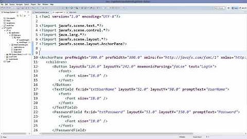 JavaFx Tutorial For Beginners 10   Create Login Application