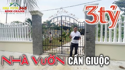 Nhà Vườn 365 Bình Chánh | Nhà Vườn Cần Giuộc Long An | G0365