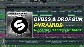 Video thumbnail of "DVBBS & Dropgun & Sanjin - Pyramids [FL Studio Remake + FREE FLP]"