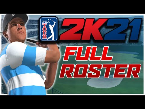 PGA Tour 2K21 Full Roster Revealed!