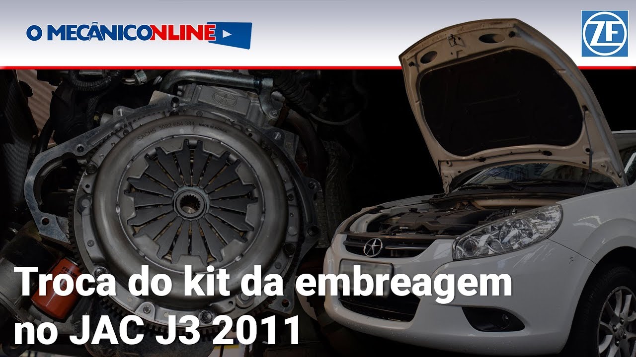 Substituição da embreagem do JAC J3 2011