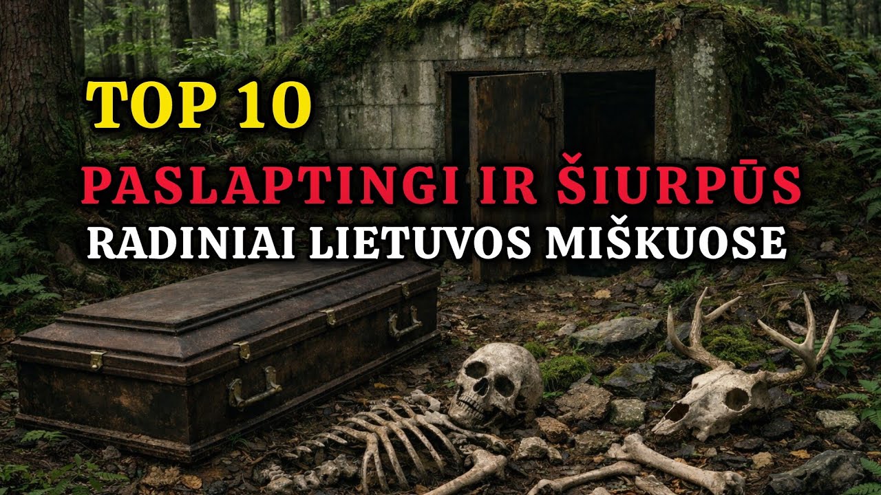 10 paslaptingų ir šiurpių dalykų, rastų Lietuvos miškuose