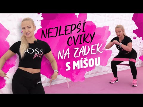 Nejlepší cviky na zadek s trenérkou Míšou | 27 minut