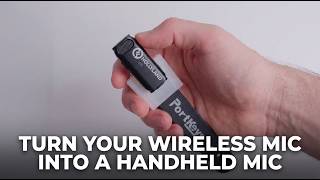 Turn Your Wireless Mic Into a Handheld Interview Microphone