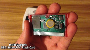GBA Solar Sensor + RTC Flash Cart