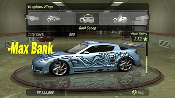 Cheats Code Need for Speed Underground 2 - Max Money - (PCSX2)