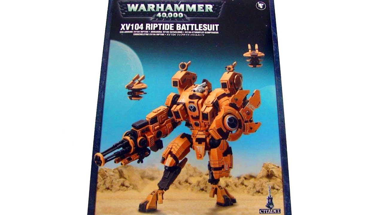  Tau Empire XV104 Riptide Battlesuit Warhammer 40,000