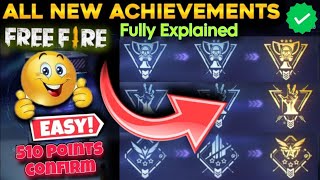 New Achievement Missions 😍 In Free Fire 🔥 | How To Complete New Achievements | New Achievement | FF