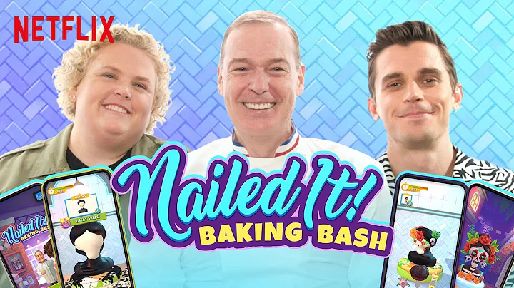 Antoni, Jacques & Fortune play Nailed It! Baking B...