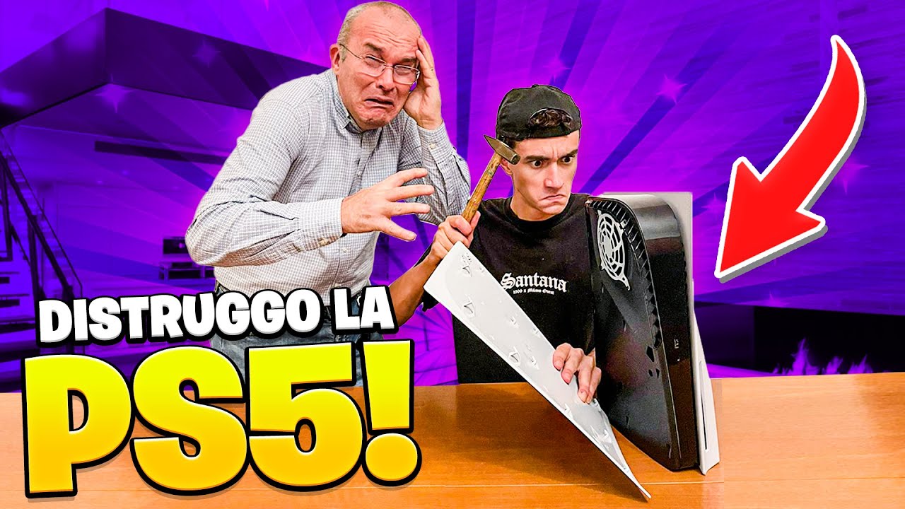 DISTRUGGO la PS5 e MIO PAPÀ SCLERA! *NON DOVEVO FARLO*
