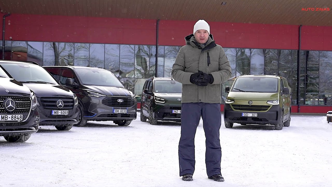 TV Autoziņu minivenu un vieglo pasažieru autobusu tests