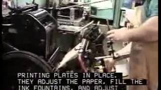 Printing Press Machine Operators and Tenders