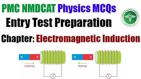 Electromagnetic Induction Physics MCQs for PMC NMDCAT Preparation 2022 | Entry Test Preparation