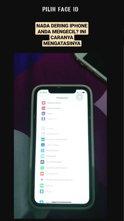 MENGATASI NADA DERING IPHONE MENGECIL #shorts #iphone