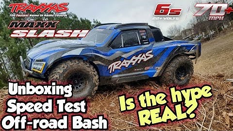 Traxxas Maxx Slash 4x4 Full Running Video!
