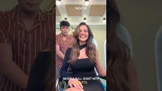 Esha Gupta Photoshoot Bts Video