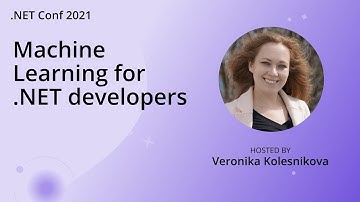 Machine Learning for .NET developers