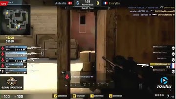 Device insane ace vs EnVyUs (live casters reaction) CS:GO