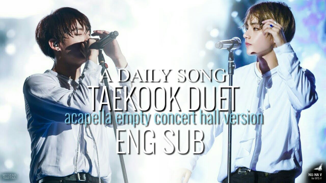 Jungkkok And V Daily Song