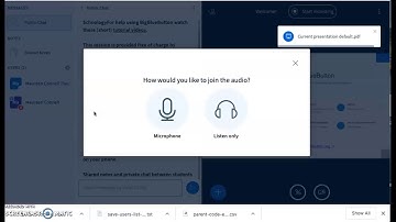 Student tutorial for Schoology Conferences (video meetings)