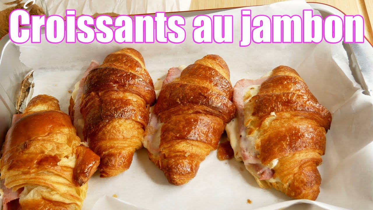 Croissants au jambon de ma MAMAN 🥐