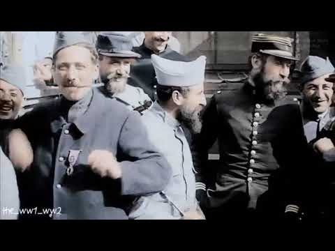 Битва при Вердене, 1916 год (настоящие звуки)