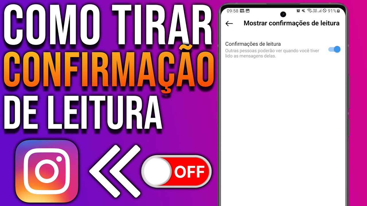 Como desativar Confirmação de Leitura do Instagram - YouTube