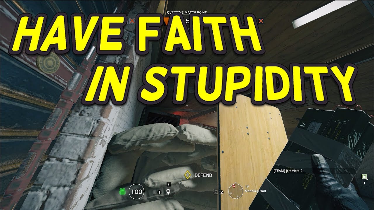 Patience Is Key (Rainbow Six Siege) - YouTube