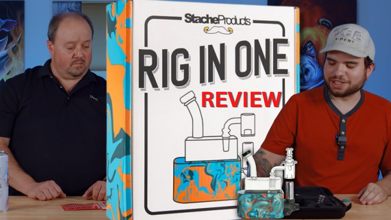 Ooze Stache Rig in One Dab Kit