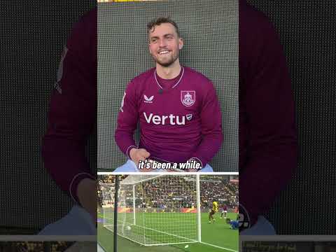 Jacob talks us through his goal 💜  #burnleyfc #football #efl