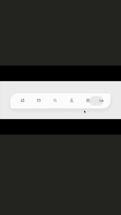 Animated Navigation bar with css demo - YouTube