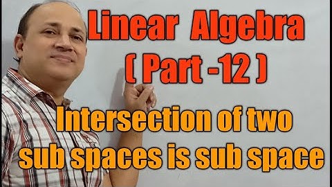 vector space/linear algebra  Bsc fifth semester//bihar university//upsc maths//IIT jam//csir net/L12