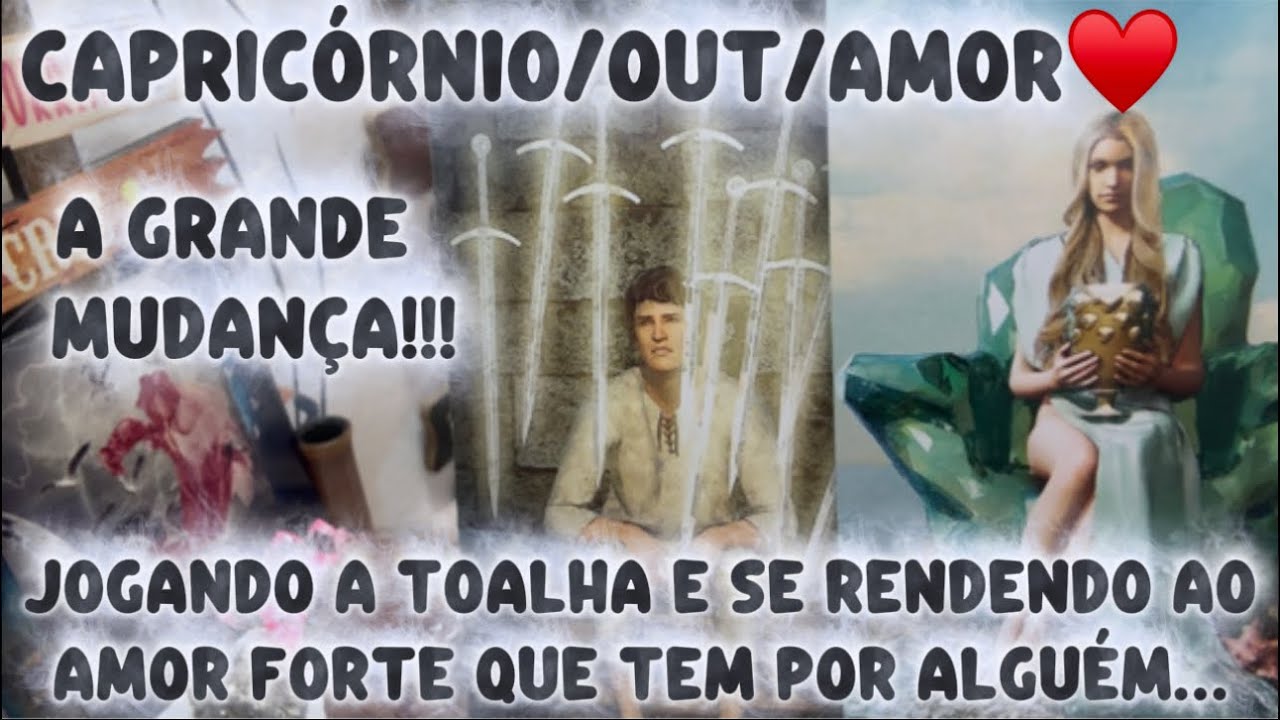 ♑️CAPRICÓRNIO/OUT/AMOR♥️💥🫣 EITA LASQUEIRA!!! ALGUÉM SE RENDE E ACEITA UM AMOR DESTINADO…