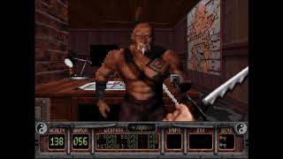 Shadow Warrior, Old school gameplay, Monty Python Killer rabbit, Shareware version boss fight