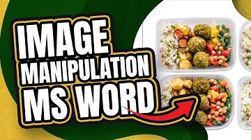 How To Manipulate Images Inside Microsoft Word For Amazon KDP