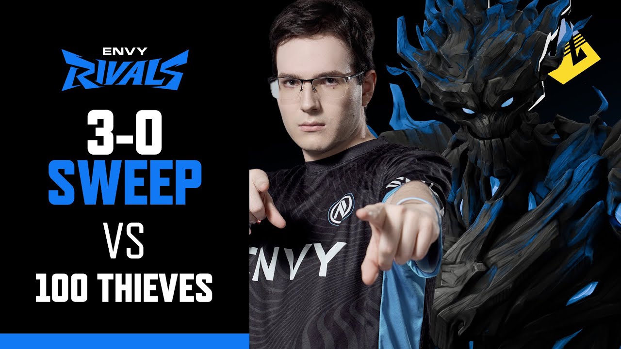 SWEEPING 100 THIEVES ON LAN | ENVY vs 100T (Marvel Rivals Mid Season ...