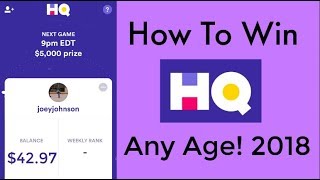 How To Win HQ Trivia : Tricks, Strategies, And More!
