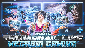 How to Make 🔥Thumbnail Like⭐ @MegaboiGaming @captengamingyt | Pubg TDM Thumbnail | XGen • snake