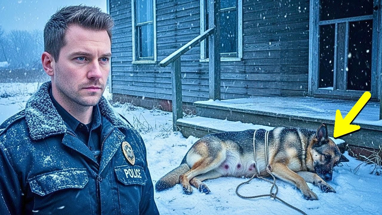 Magányos rendőr 100 dollárért vásárolt egy elhagyott házat, majd egy sebesült, vemhes kutyát talált