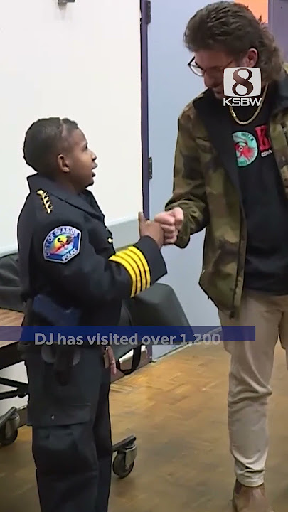 Seaside welcomes DJ Daniel, cancer fighter honored by Trump, as police chief
