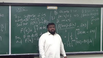 Lecture 27 (part 3): Second fundamental Theorem of Calculus