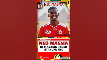 NEO MAEMA AMETAMBULISHWA LEO Simba Viral Football Trending Shortsfeed Viralvideo Comedy Fyp 