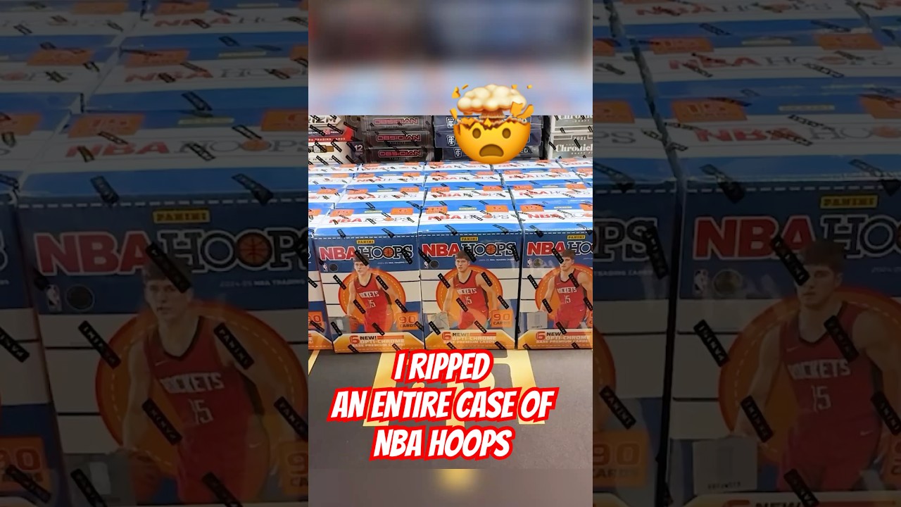 Take a look inside a case of 24-25 NBA Hoops Hobby Blasters 🔥