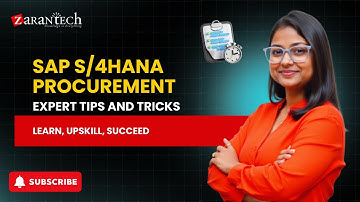 SAP S/4HANA Procurement Expert Tips and Tricks | ZaranTech