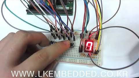 Lecture_14_AVR ATmega128 - 스위치, FND 실습