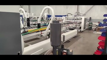 High Quality Automatic Folder Gluer Machine for corrugated carton box gluing