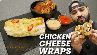 Chicken & Cheese Wrap | You Won't Be Able to Resist! by Halal Chef 11,956 views 1 month ago 8 minutes, 35 seconds