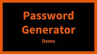 Password Generator using python library tkinter || full code #python #project