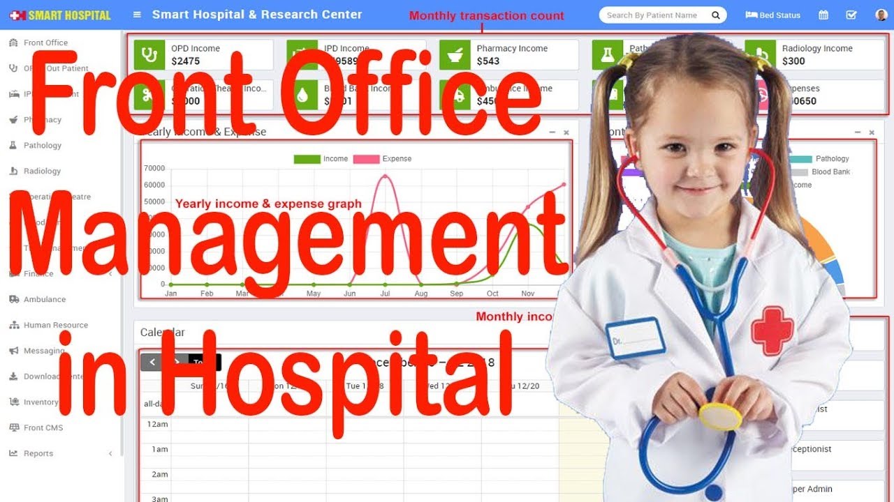 Front Office in Hospital Management System